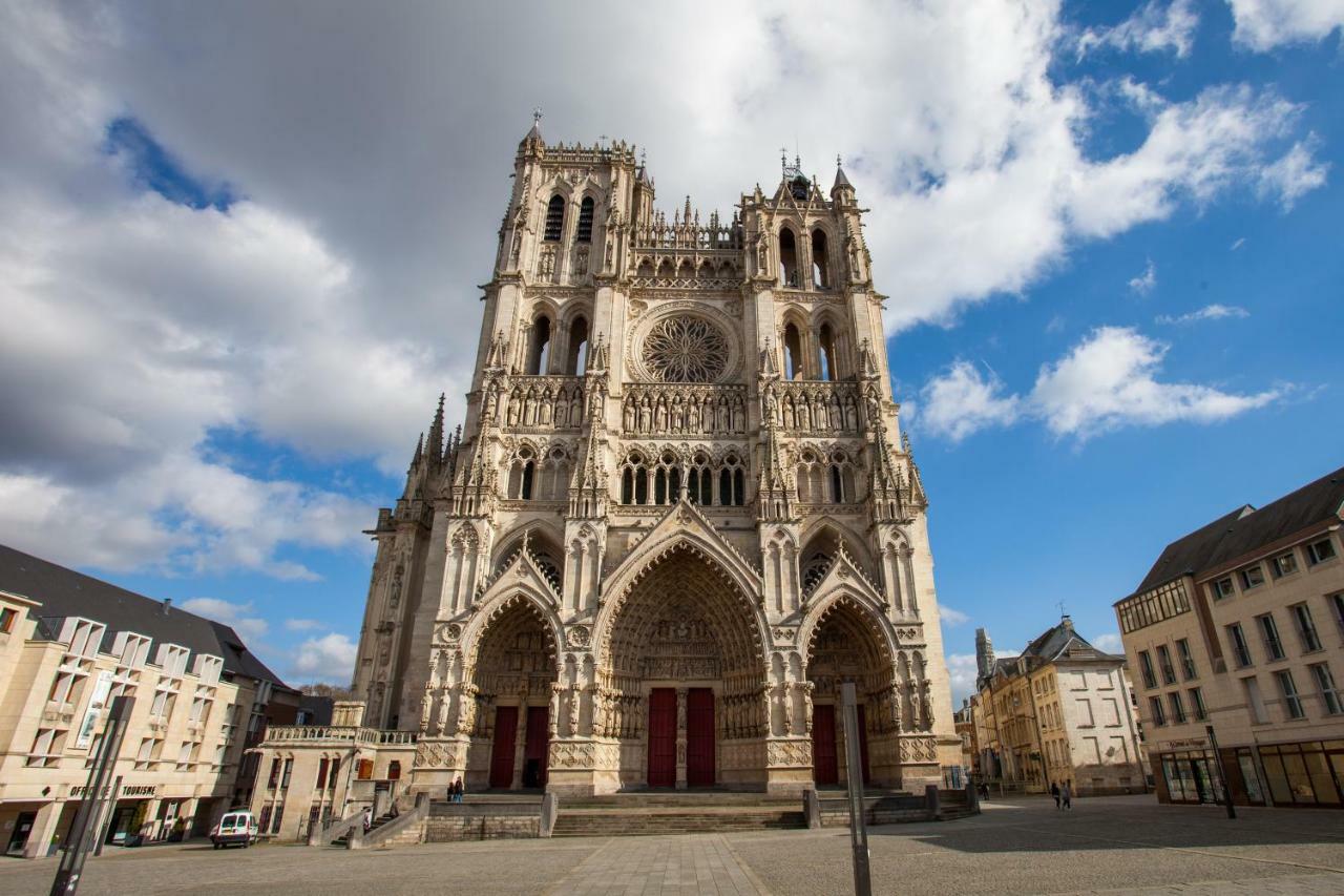 Le Quai Amienois - Nid Douillet Moderne Face A La Cathedrale Apartment Amiens Exterior photo